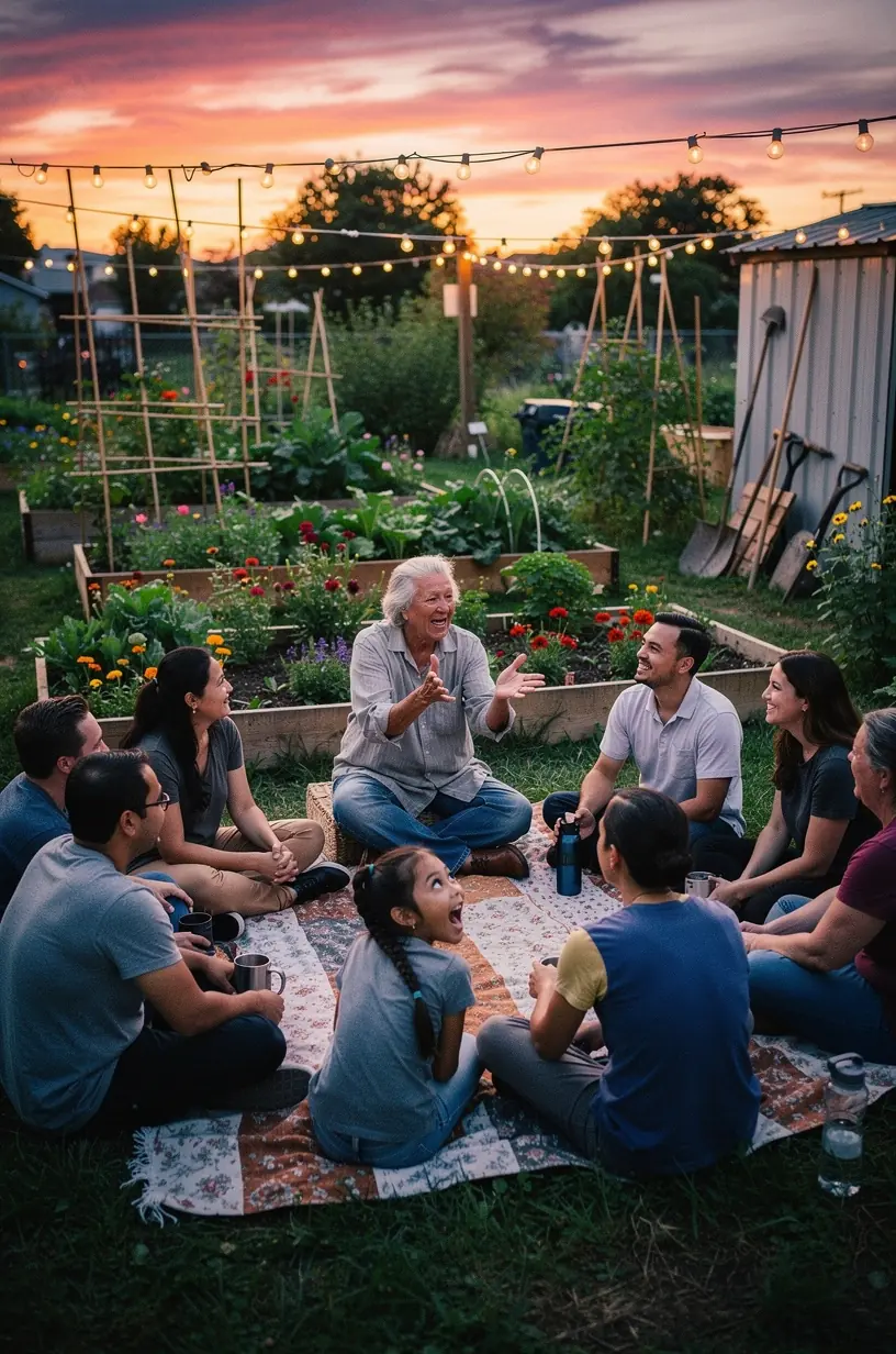 Community members participating in local environmental initiatives