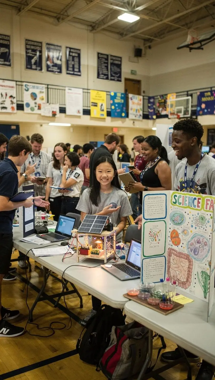 Community members celebrating unsung heroes and local stories