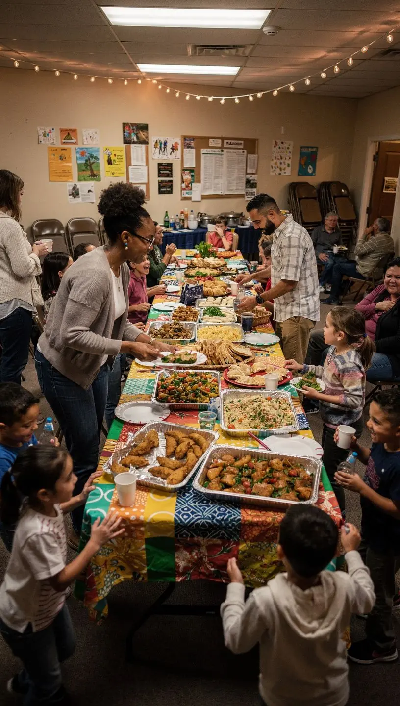 Modern office environment with collaborative spaces